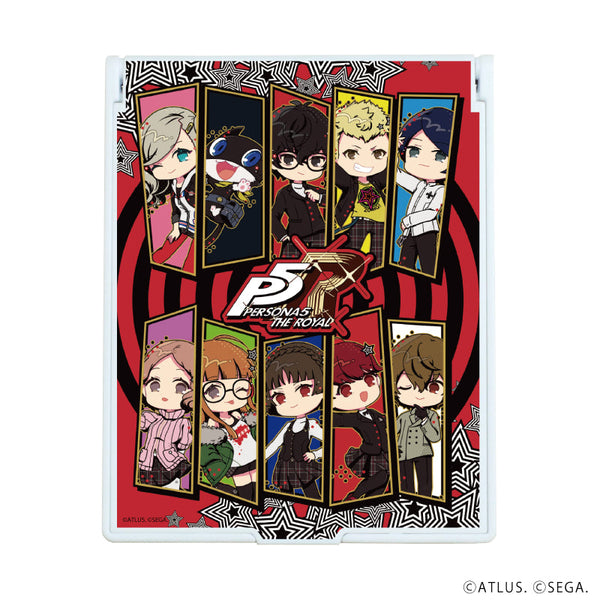 『ペルソナ5 ザ・ロイヤル』デカキャラミラー『ペルソナ5 ザ・ロイヤル』04/集合デザイン(POP Artイラスト)